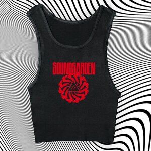 Soundgarden Unisex Cropped Tank